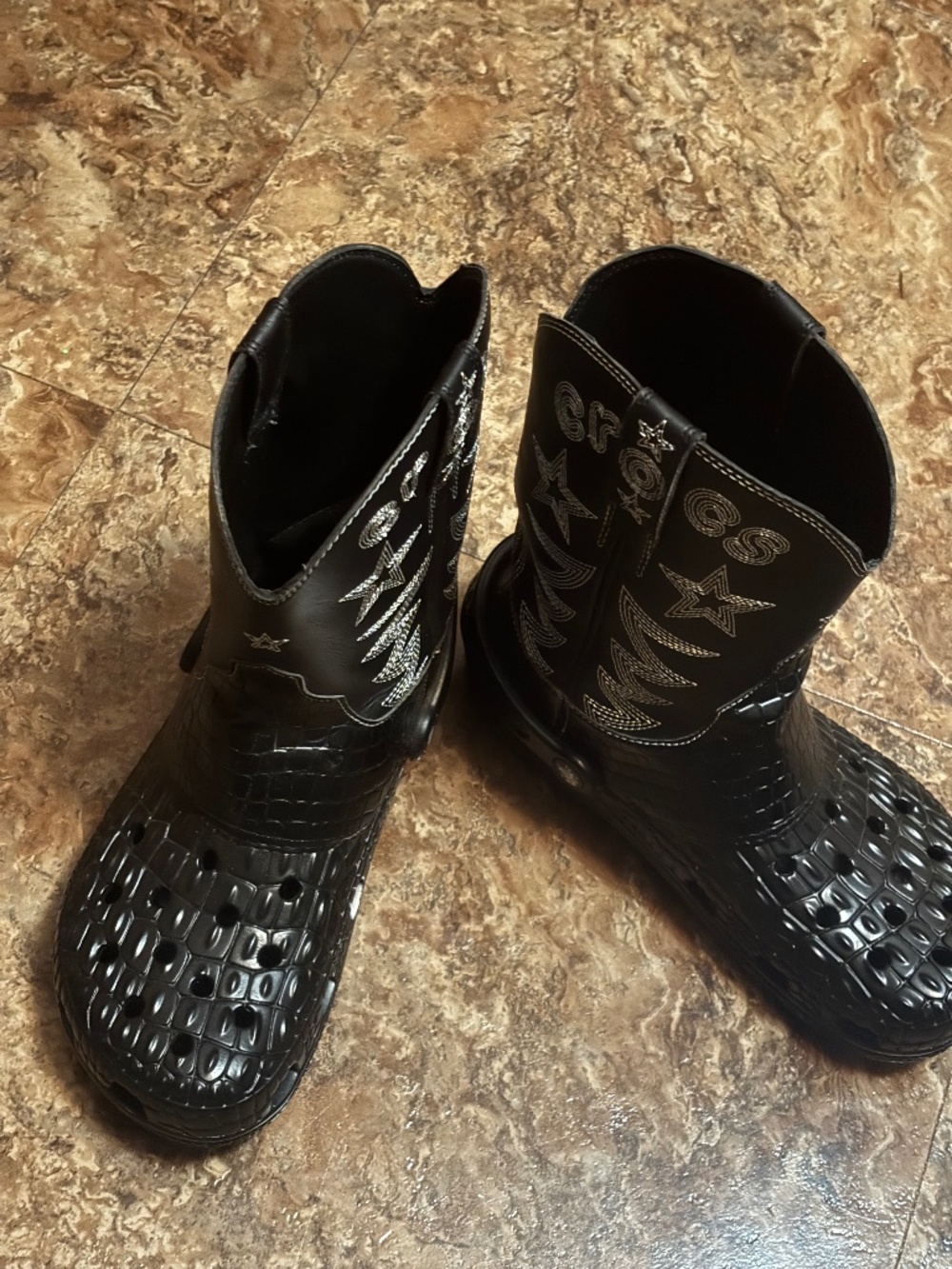 Croc boots